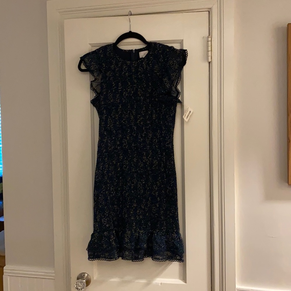 Impeccable Pig Dress - “Light Up the Tree” in Teal